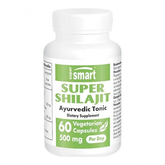 Supersmart Super Shilajit 500mg - 60 capsules
