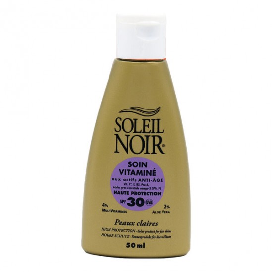 Soleil Noir soin vitaminé SPF30 - 50ml