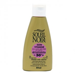 Soleil Noir soin vitaminé SPF 50+ 50ml