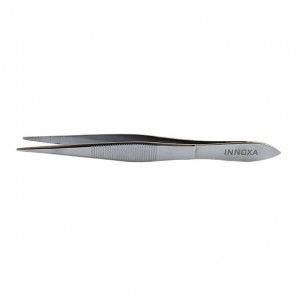 Innoxa pince à épiler mors ronds silver 8cm