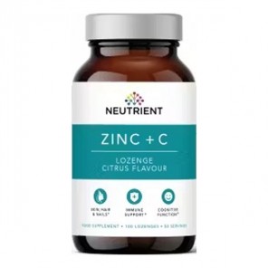 Neutrient Zinc + C 60 pastilles aux agrumes