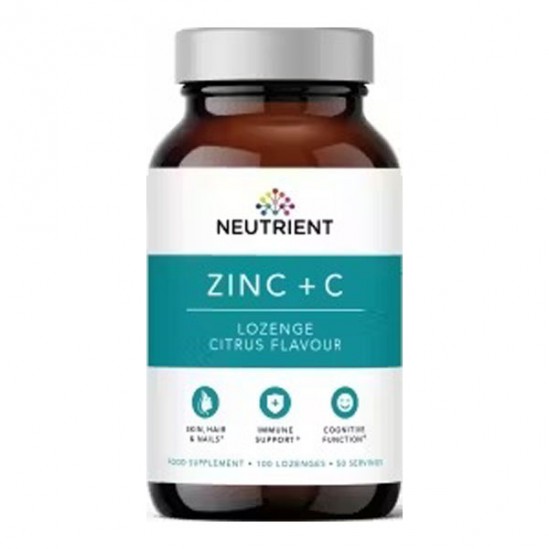 Neutrient Zinc + C 60 pastilles aux agrumes