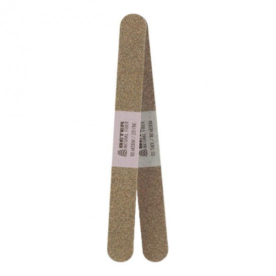 Beter lot de 2 limes à ongles en fibres naturelles
