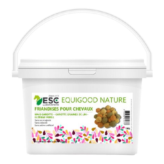 ESC Laboratoire Equigood Nature friandises pour chevaux 1kg