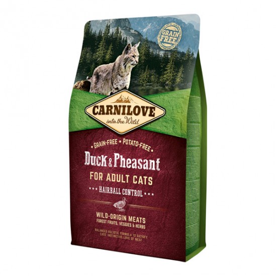 Carnilove croquettes au canard et faisan pour chat 2kg