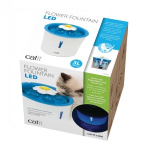 Catit Abreuvoir à fleur à DEL 3L