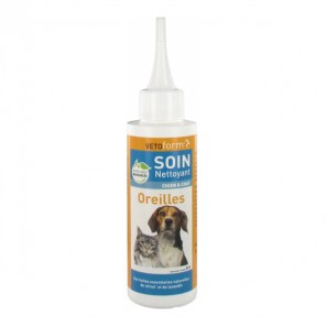 Vetoform Soin nettoyant oreilles chien & chat 100ml