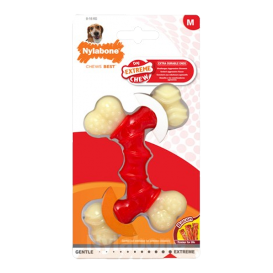 Nylabone Extreme Chew bacon double bone XL