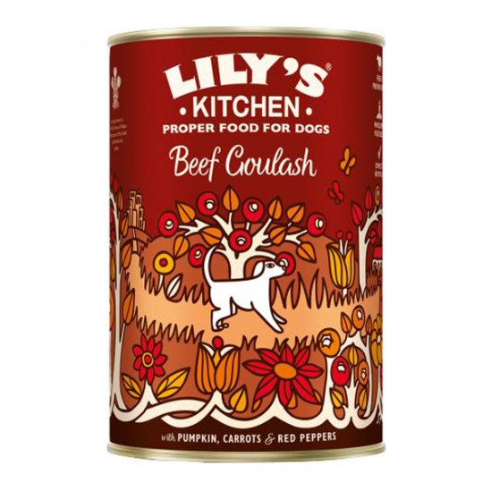 Lily's Kitchen Beef Goulash pour chien 400gr