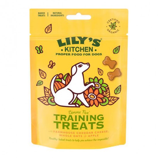 Lily's Kitchen Training Treats friandises bio de dressage pour chien 80gr