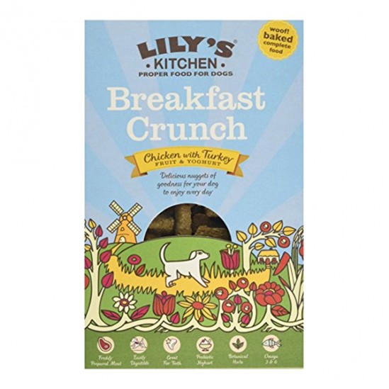 Lily's Kitchen Breakfast Crunch petit-déjeuner pour chien 800gr