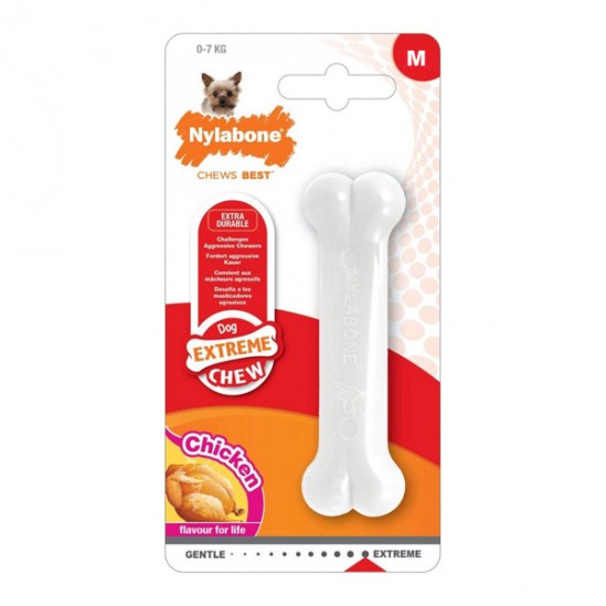 Nylabone Extreme chew poulet bone M