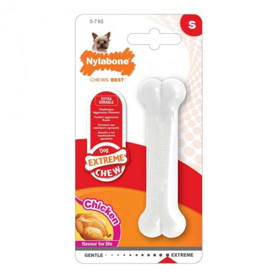 Nylabone Extreme chew poulet bone M