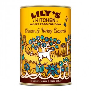 Lily's Kitchen Chicken & Turkey Casserole 400gr
