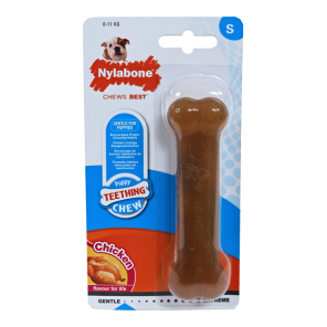 Nylabone Puppy Teething Chew os de poulet pour chiot M