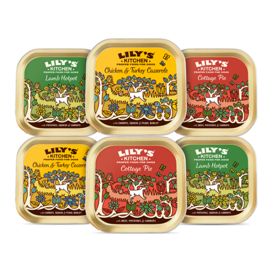 Lily's Kitchen multipack barquettes 6 x 150gr