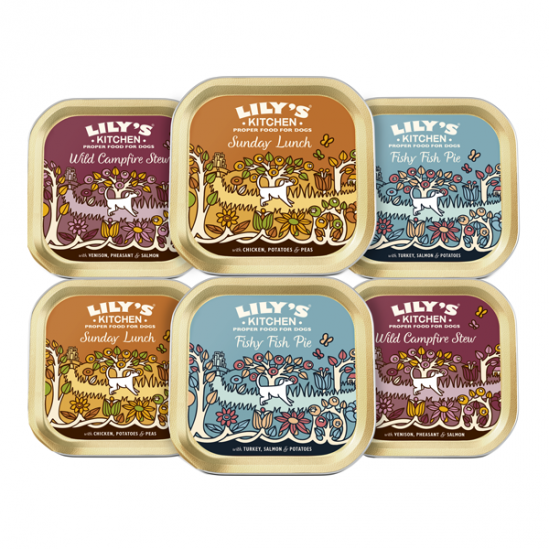 Lily's Kitchen multipack barquettes 6 x 150gr