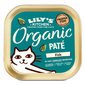 Lily's Kitchen Organic Patée Fish pour chat 85gr