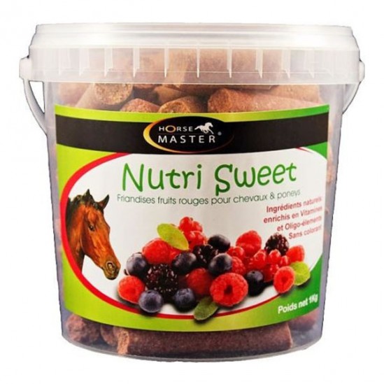 Horse Master Nutri Sweet friandises aux fruits rouges pour cheval 1kg