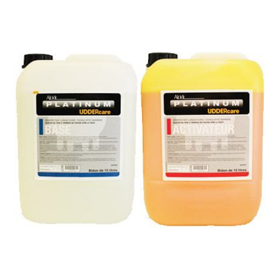 Axience Platilum Uddercare trempage trayons pour bovins 2 x 20L