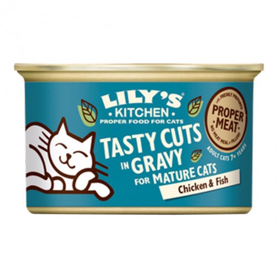 Lily's Kitchen Shredded Fillets multipack pour chat 8 x 70gr