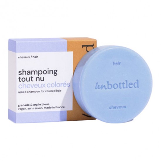 Unbottled shampoing tout nu cuir chevelu sensible 75gr