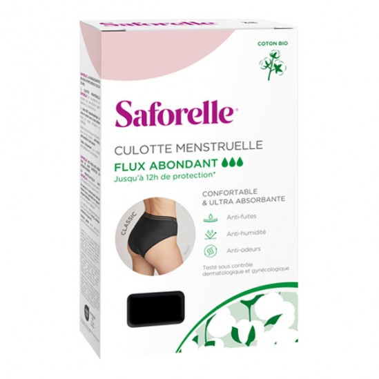 Saforelle Classic culotte menstruelle flux abondant T42