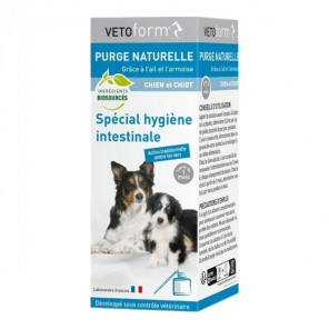 Vetoform Purge naturelle chien et chiot liquide 50ml