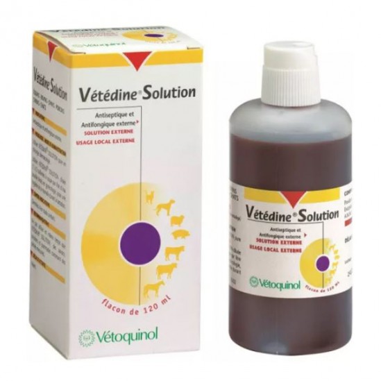Vétoquinol Vétédine Solution 10% 1L