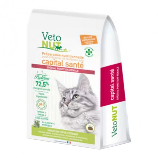 VetoNut croquettes chat spécial fonction rénale 4kg
