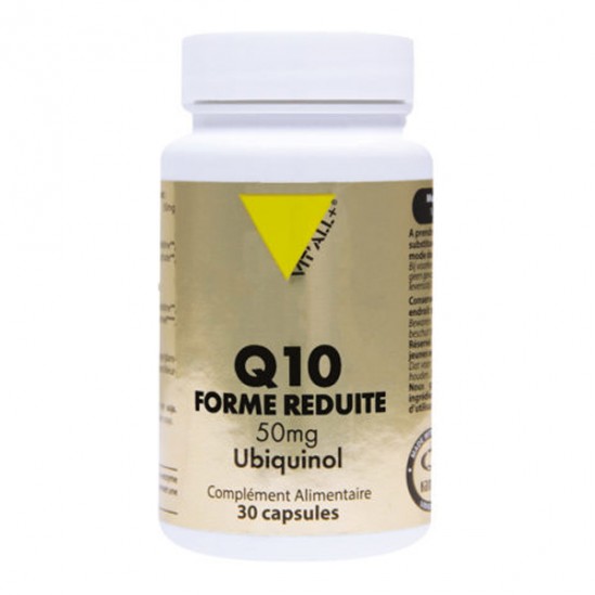 Vitall+ q10 reduit ubiquinol 100mg 30 capsules