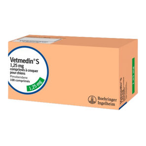 Boehringer Vetmedin 1,25mg comprimé à croquer