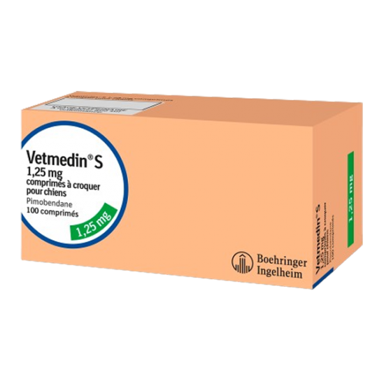 Boehringer Vetmedin 1,25mg comprimé à croquer