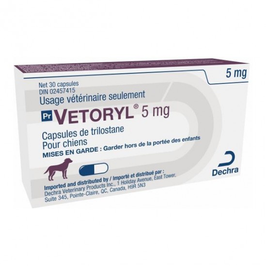 Dechra Vetoryl 5mg 30 gélules