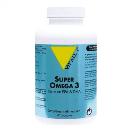 Vitall+ Super Oméga 3 1000mg 120 capsules