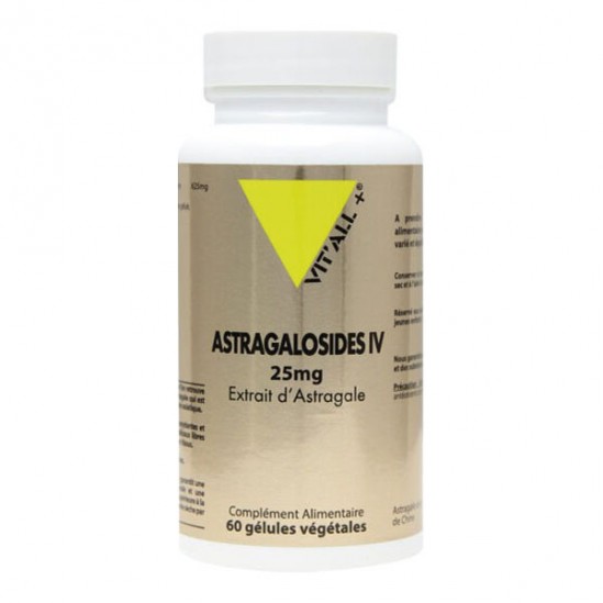 Vitall+ Astragaloside IV 25mg 60 gélules