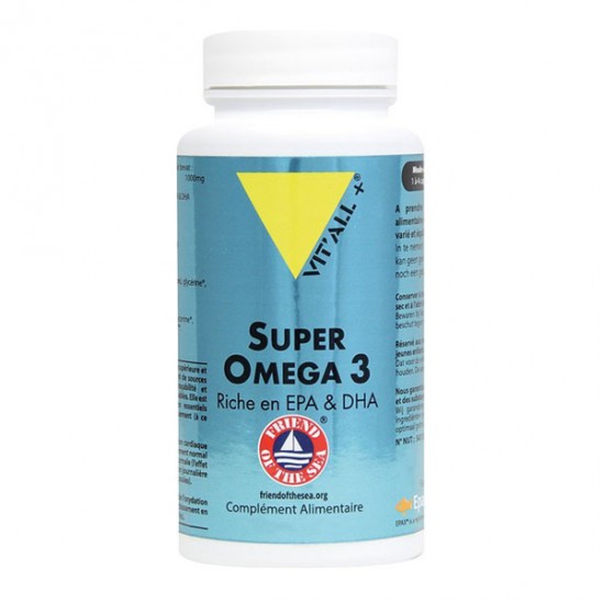 Vitall+ Super Oméga 3 1000mg 120 capsules