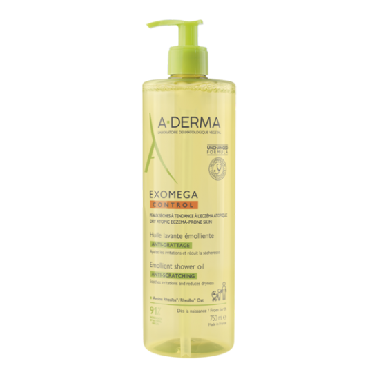 A-Derma Exomega Control huile lavante émolliente 500ml