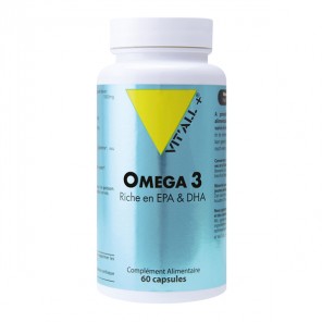 Vitall+ omega 3 1000mg 60capsules