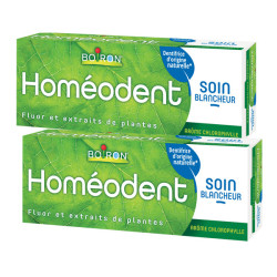 Boiron Homéodent Soin Blancheur Chlorophylle lot de 2 x 75ml