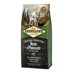 Carnilove chiens adultes croquettes canard & faisan 12kg