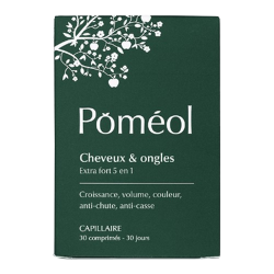 Poméol cheveux et ongles 30 comprimés