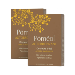 Poméol autobronzant couleurs d'été 60 comprimés
