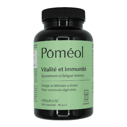 Poméol Vitalpulse vitalité et immunité 180 comprimés