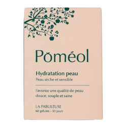 Poméol La Fabuleuse hydratation peau 60 gélules