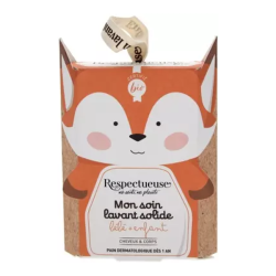 Respectueuse Mon soin lavant solide bébé + enfant bio 75gr