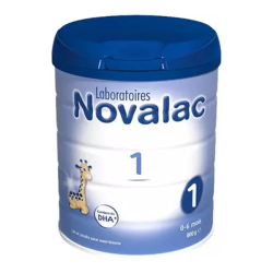 Novalac Lait 1er âge 800gr