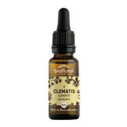 Biofloral Fleurs de Bach 09 Clématite bio 20ml
