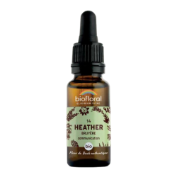 Biofloral Fleurs de Bach 14 Heather, Bruyère bio 20ml