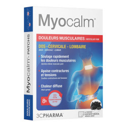 Les 3 Chênes Myocalm douleurs musculaires 4 patchs auto-chauffants